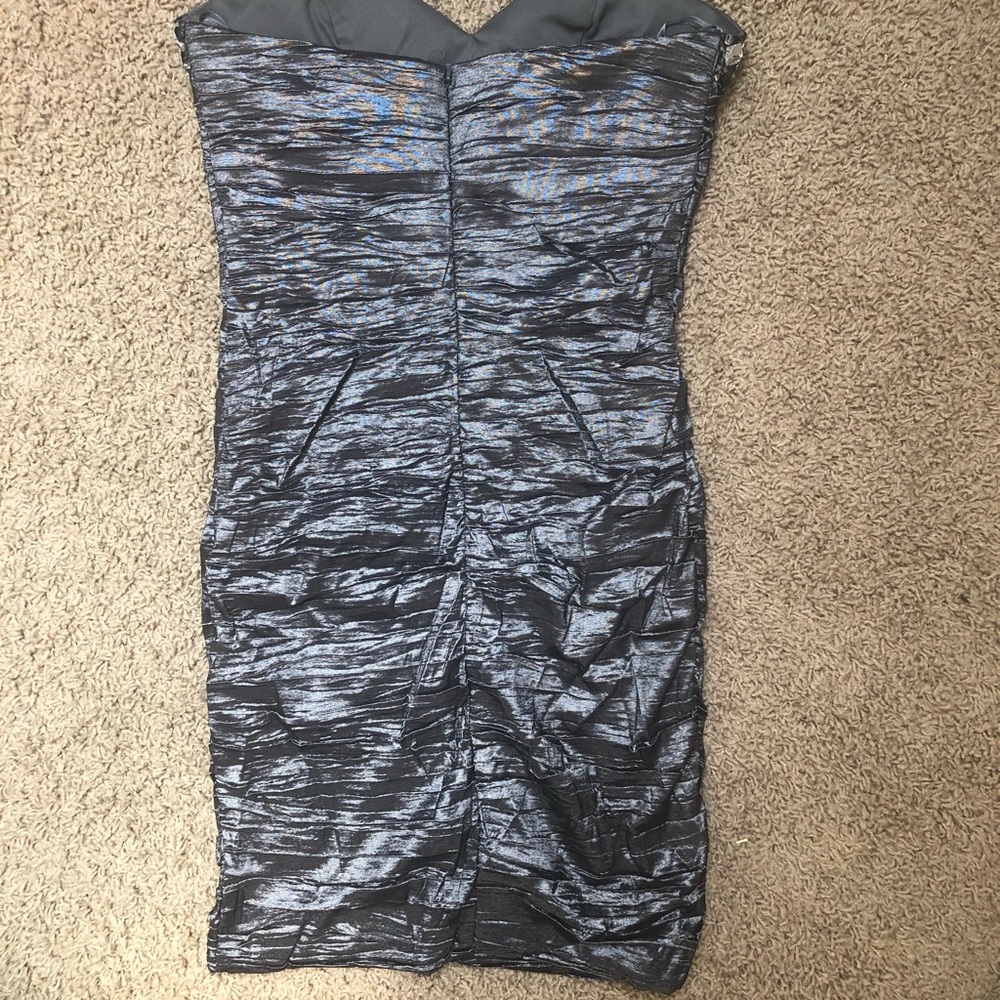 Metallic Formal Dress - Picture 3 of 4